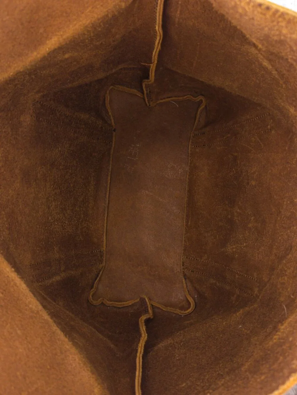 Reelo Leather Co Fold-Over Tote, Brown Leather, USA-Made, 12